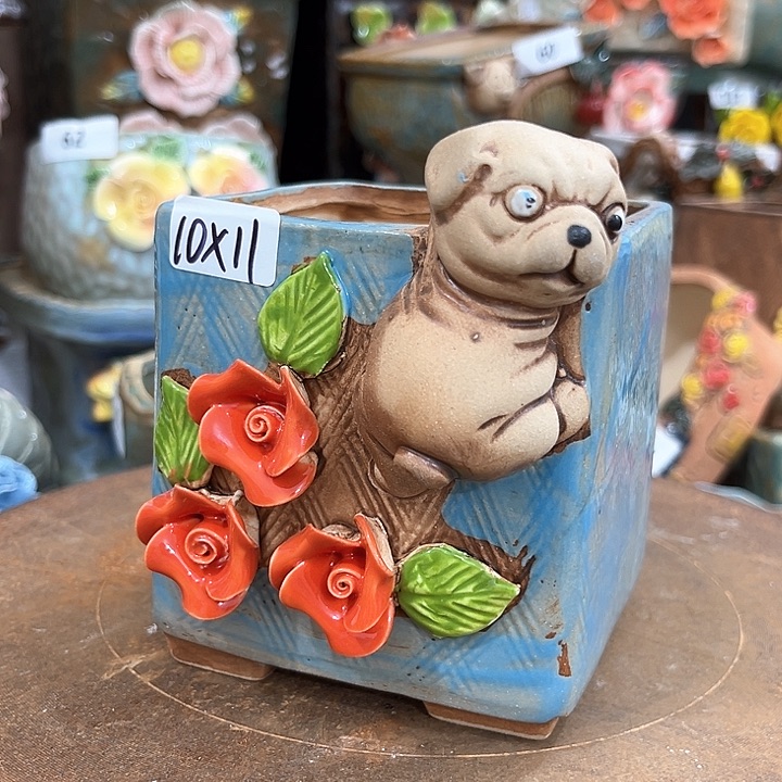 红陶粗陶多肉花盆