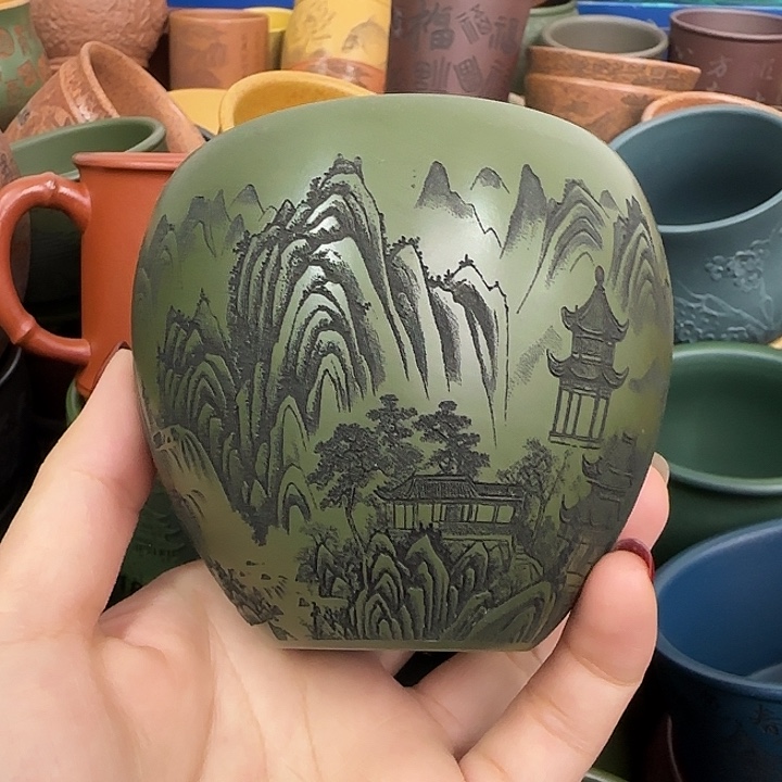 紫砂茶杯紫砂茶杯大放漏