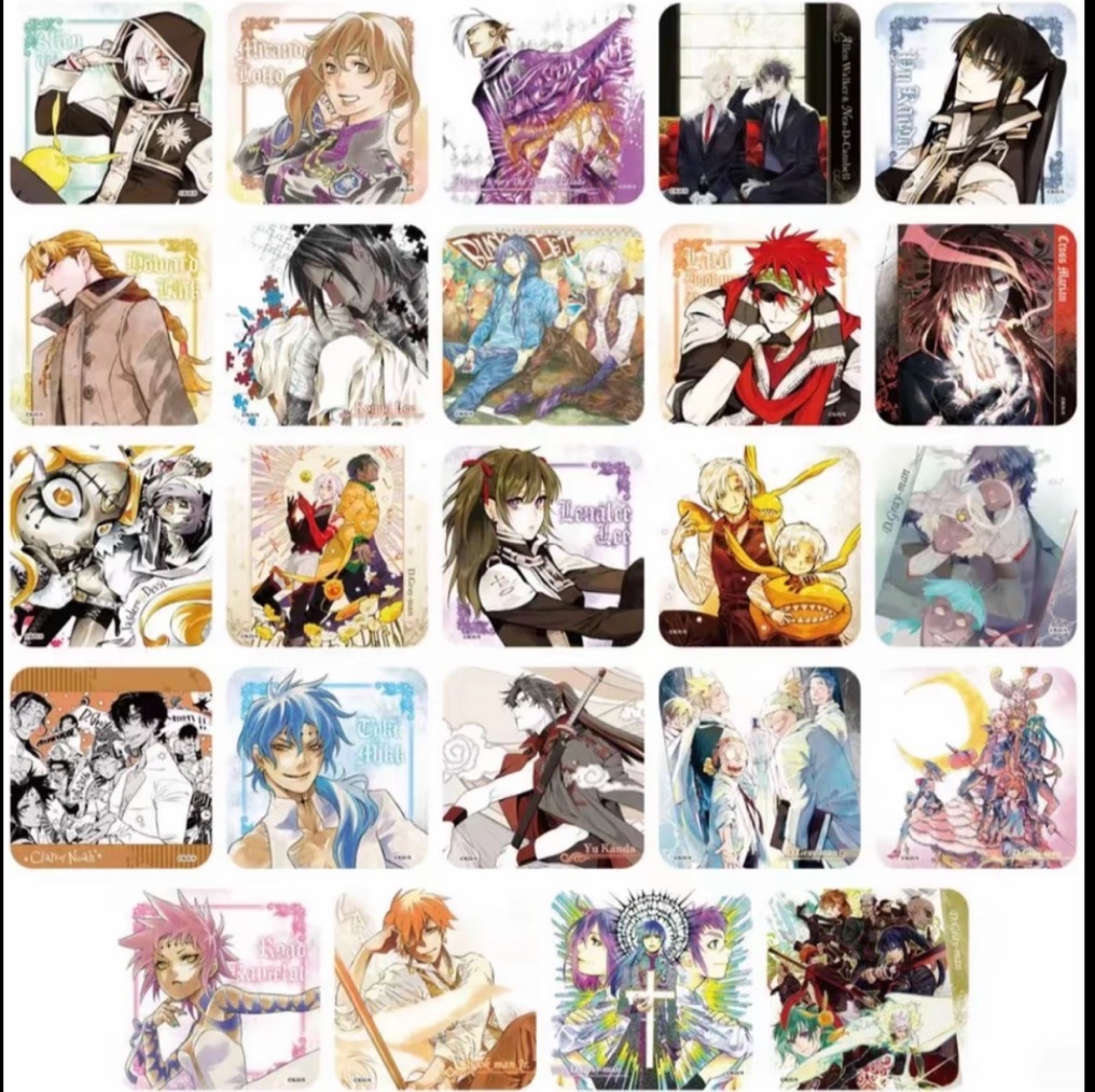 【驱魔少年】原画杯垫 第三弹方吧唧小立牌合集（默认代拆）