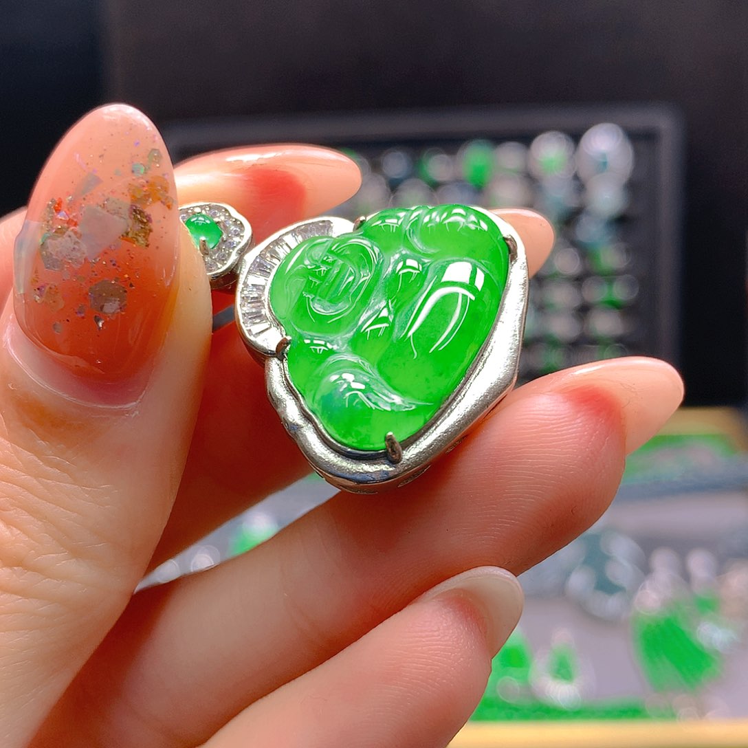 未镶嵌戒指翡翠天然翡翠