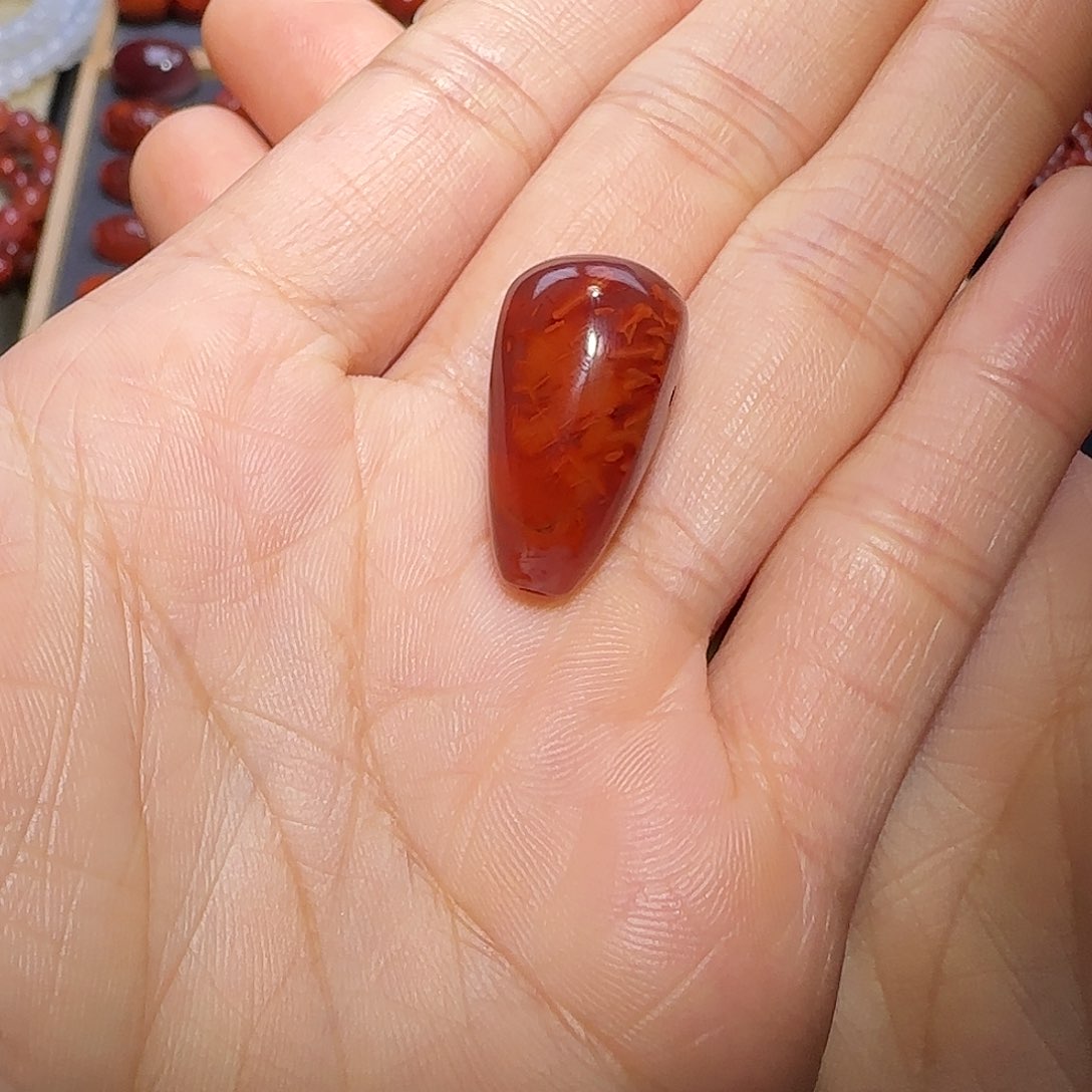 未镶嵌南红玛瑙珠宝奇石青****）