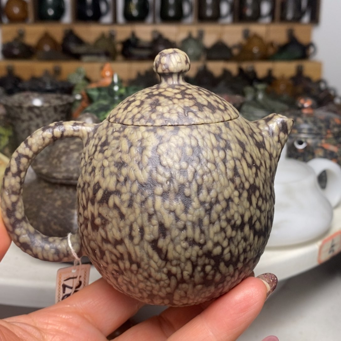 米粒石高品龙蛋壶210cc