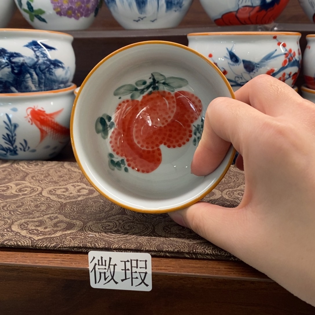 釉下彩手工绘制手工绘制