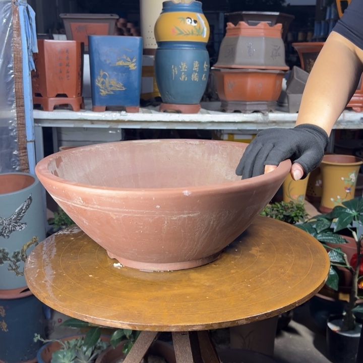 闲*宜兴紫砂花盆花盆3