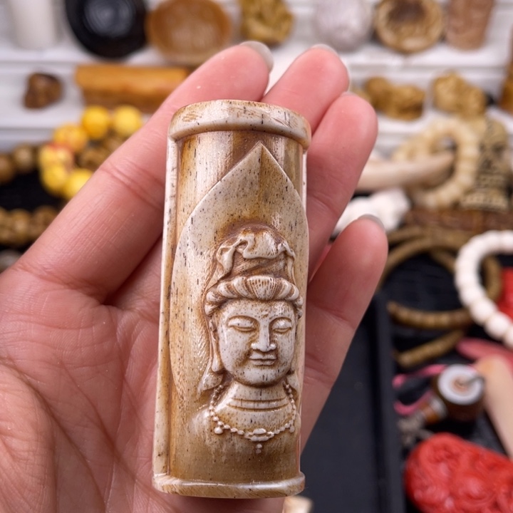 驼骨其他骆驼骨雕刻度母