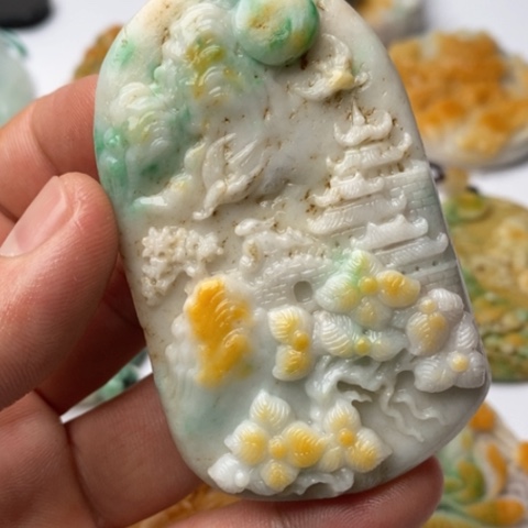 定制翡翠未镶嵌翡翠