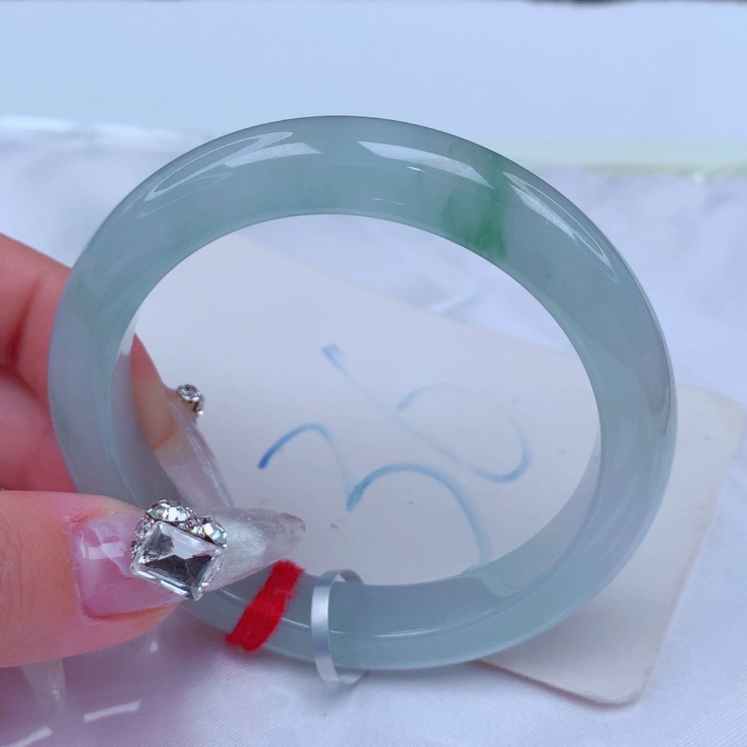 翡翠手镯未镶嵌天然缅甸翡翠A货手镯