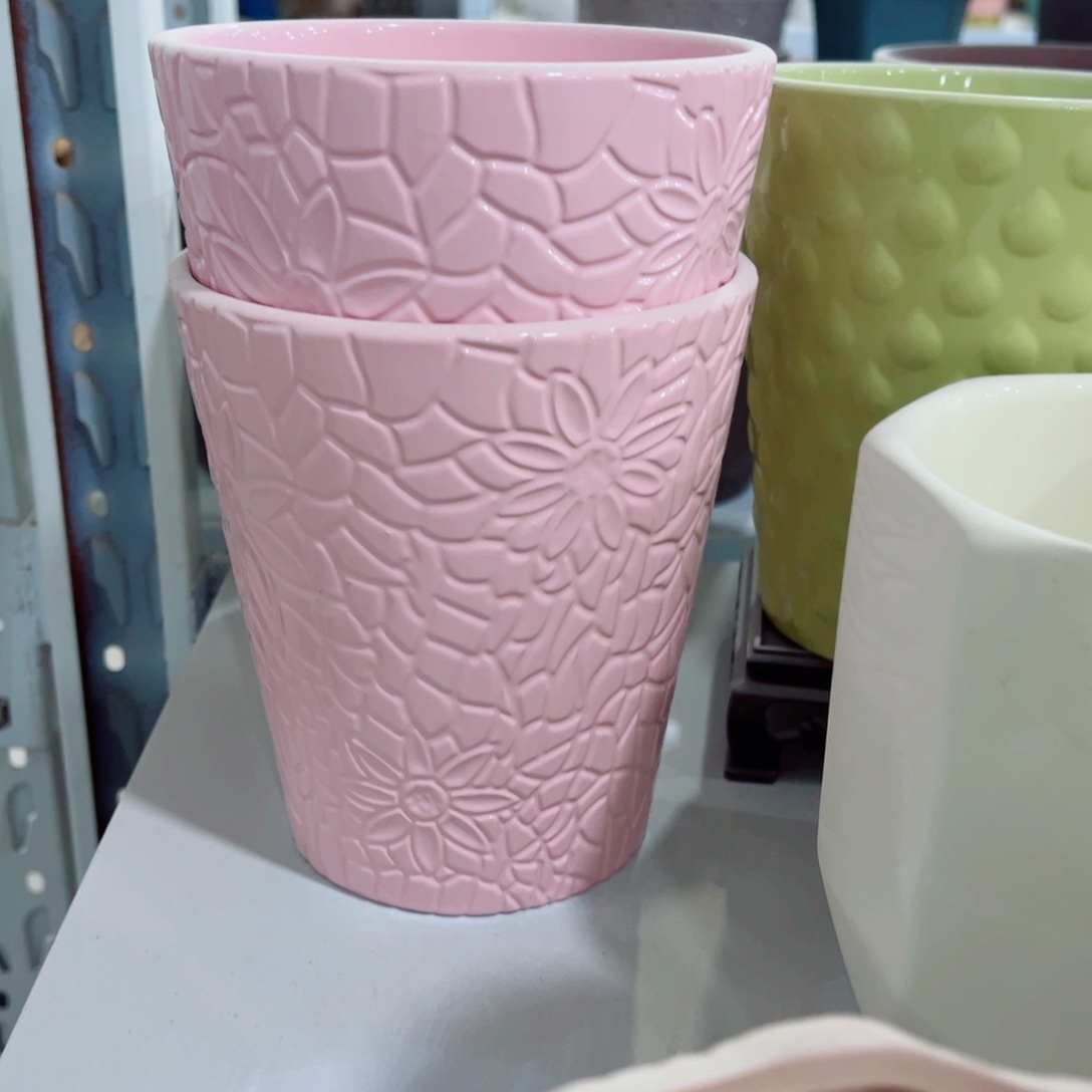 有孔，陶瓷花盆满10米包邮发货