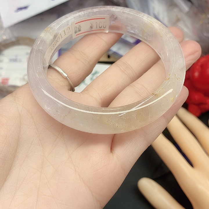 黄晶手镯未镶嵌145（59事实上）