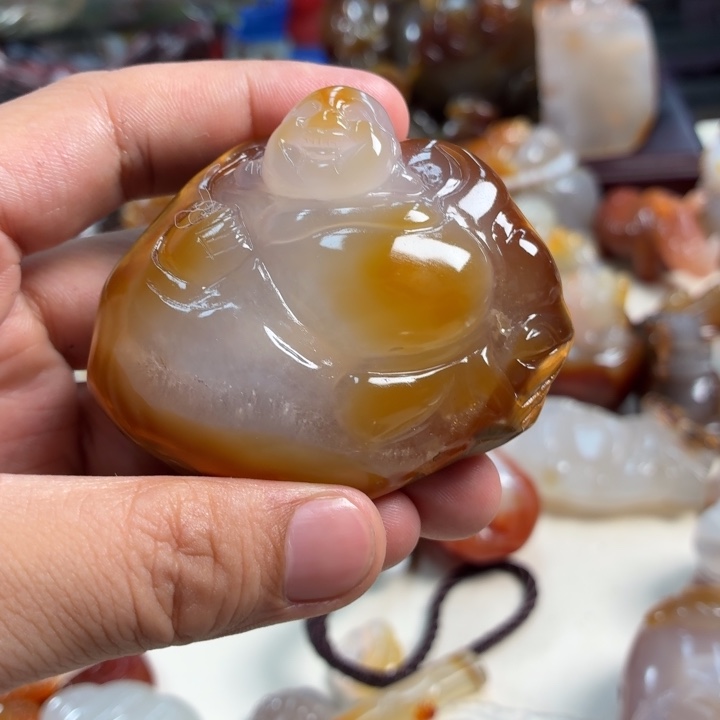 玛瑙/玉髓吊坠(不含链)未镶嵌