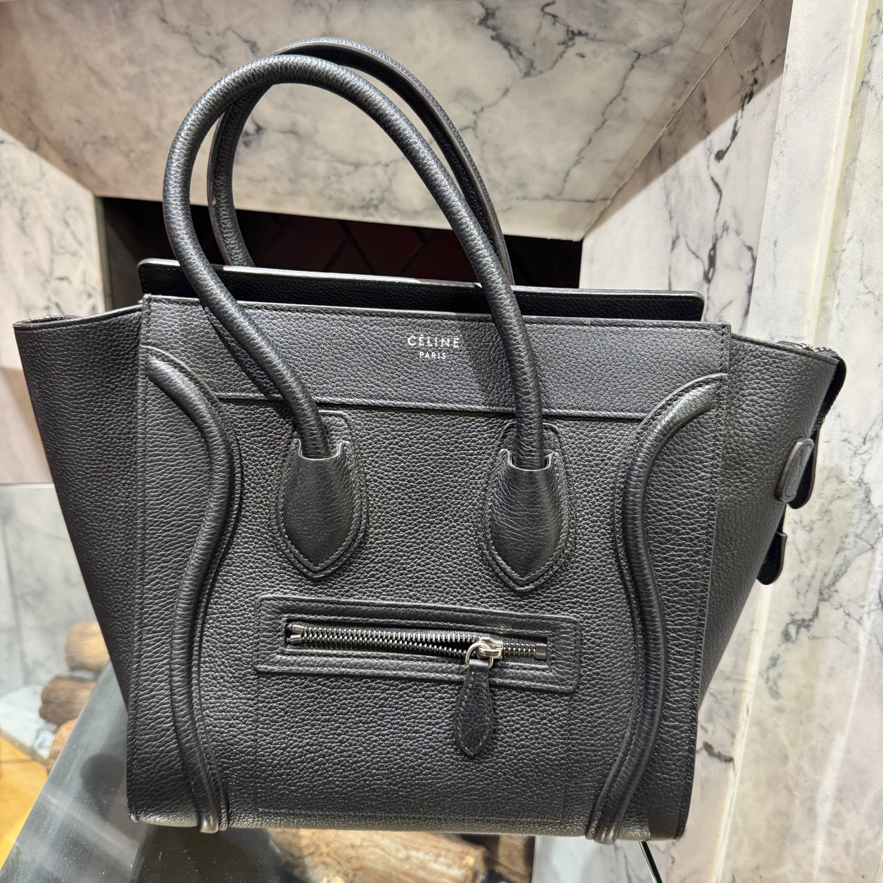 95新 Celine/思琳 12672602/KIKIFIFI/笑脸包