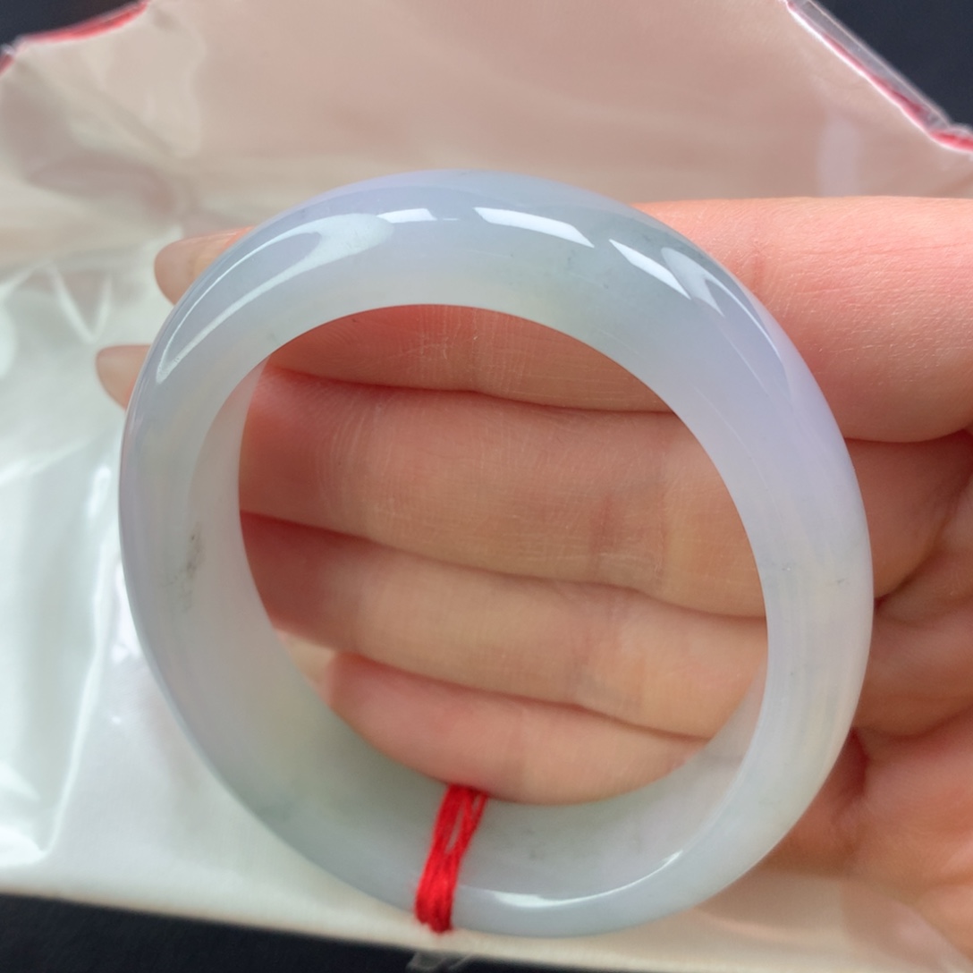 翡翠手镯未镶嵌（15号）贵妃，正圈戴51.52