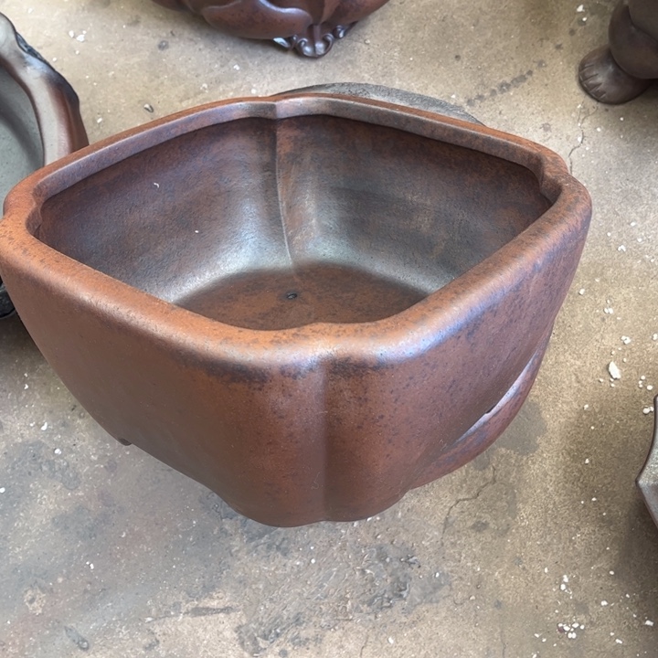 水***哥紫砂花盆宜兴紫砂工艺厂