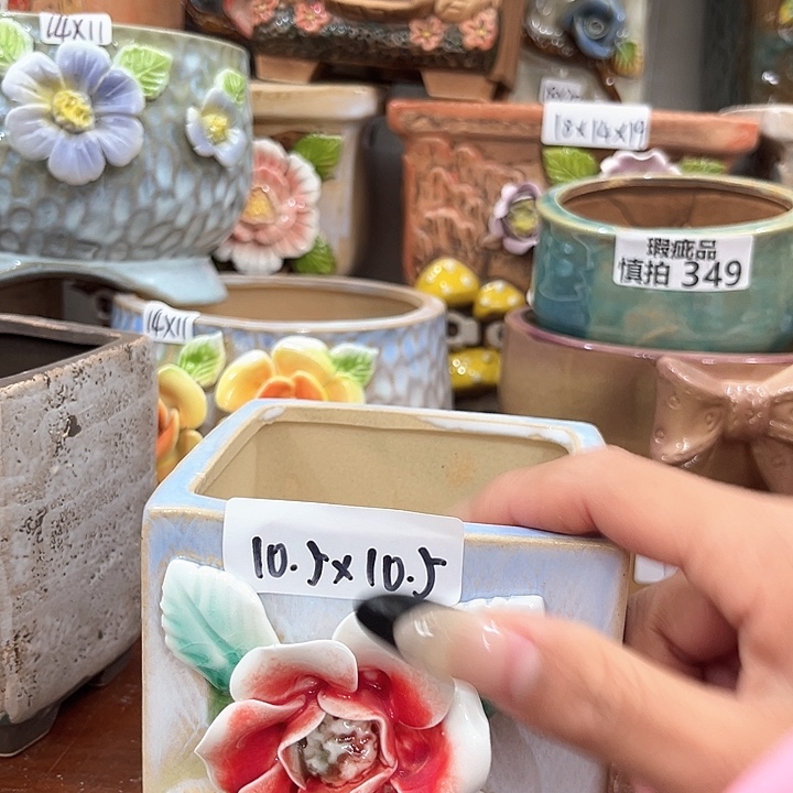 红陶粗陶多肉花盆