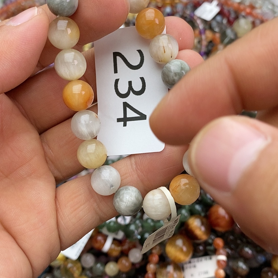 未镶嵌水晶手链手链