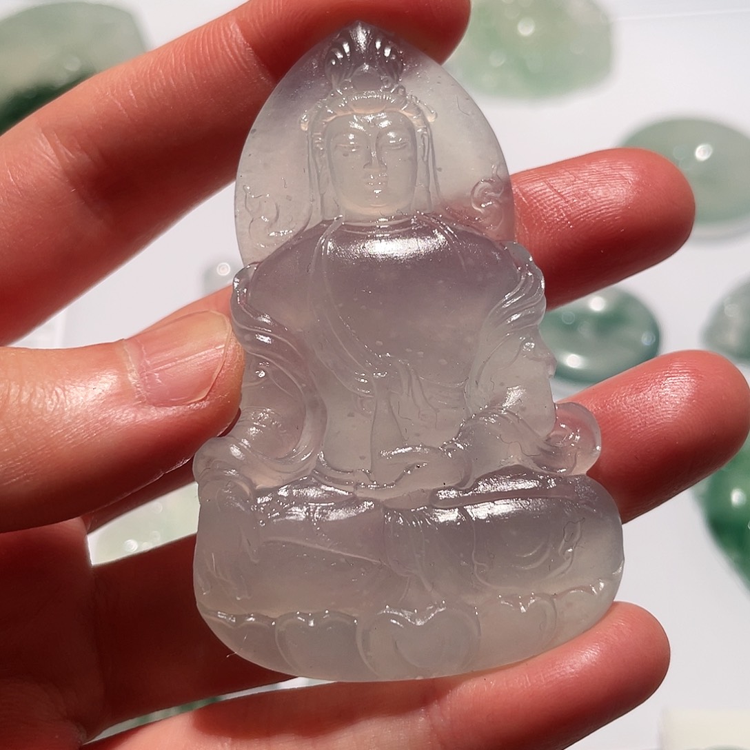 定制翡翠未镶嵌挂件