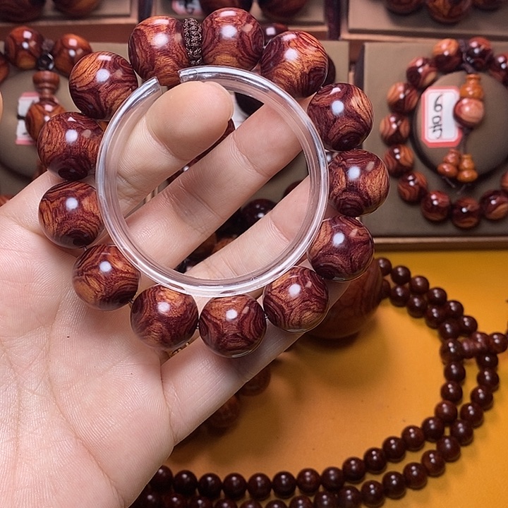 黄花梨/降香黄檀淡*1.8对眼鬼脸对眼