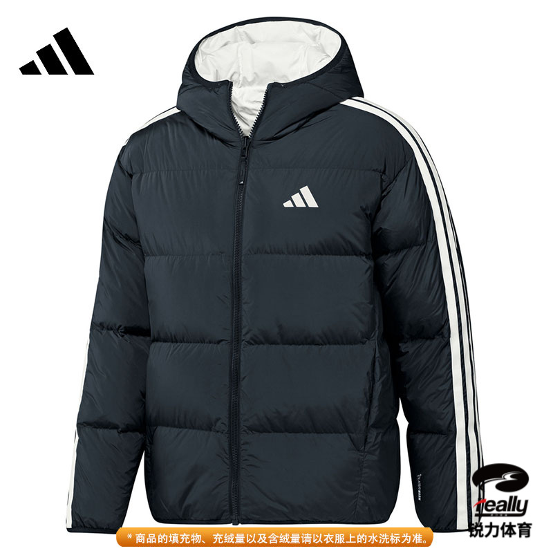 adidas阿迪达斯男子DOWN JKT运动休闲羽绒服KC2491