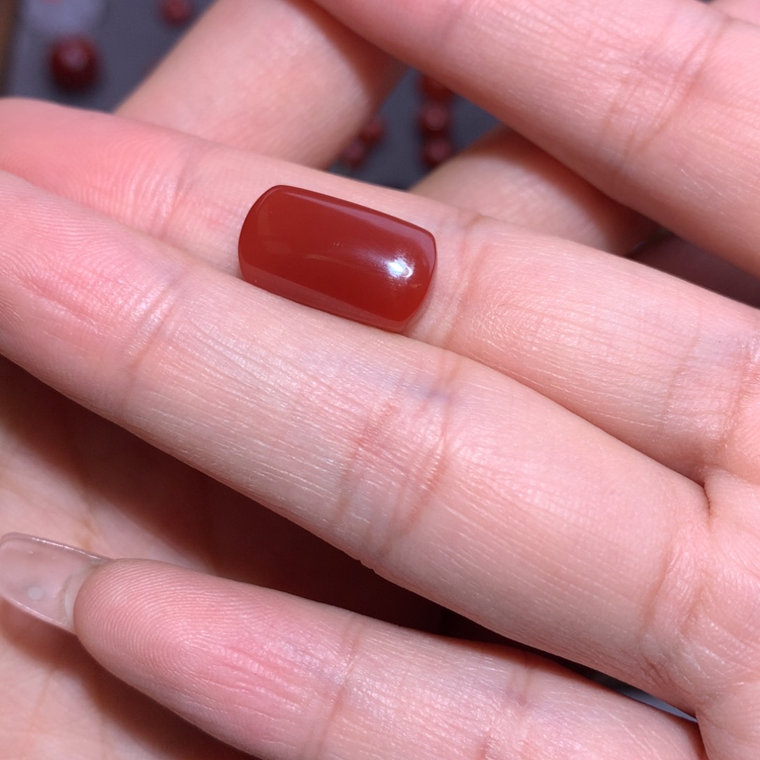 南红玛瑙玫红戒面未镶嵌犇****