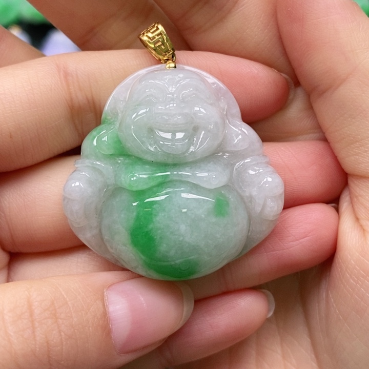 翡翠颈饰未镶嵌吊坠