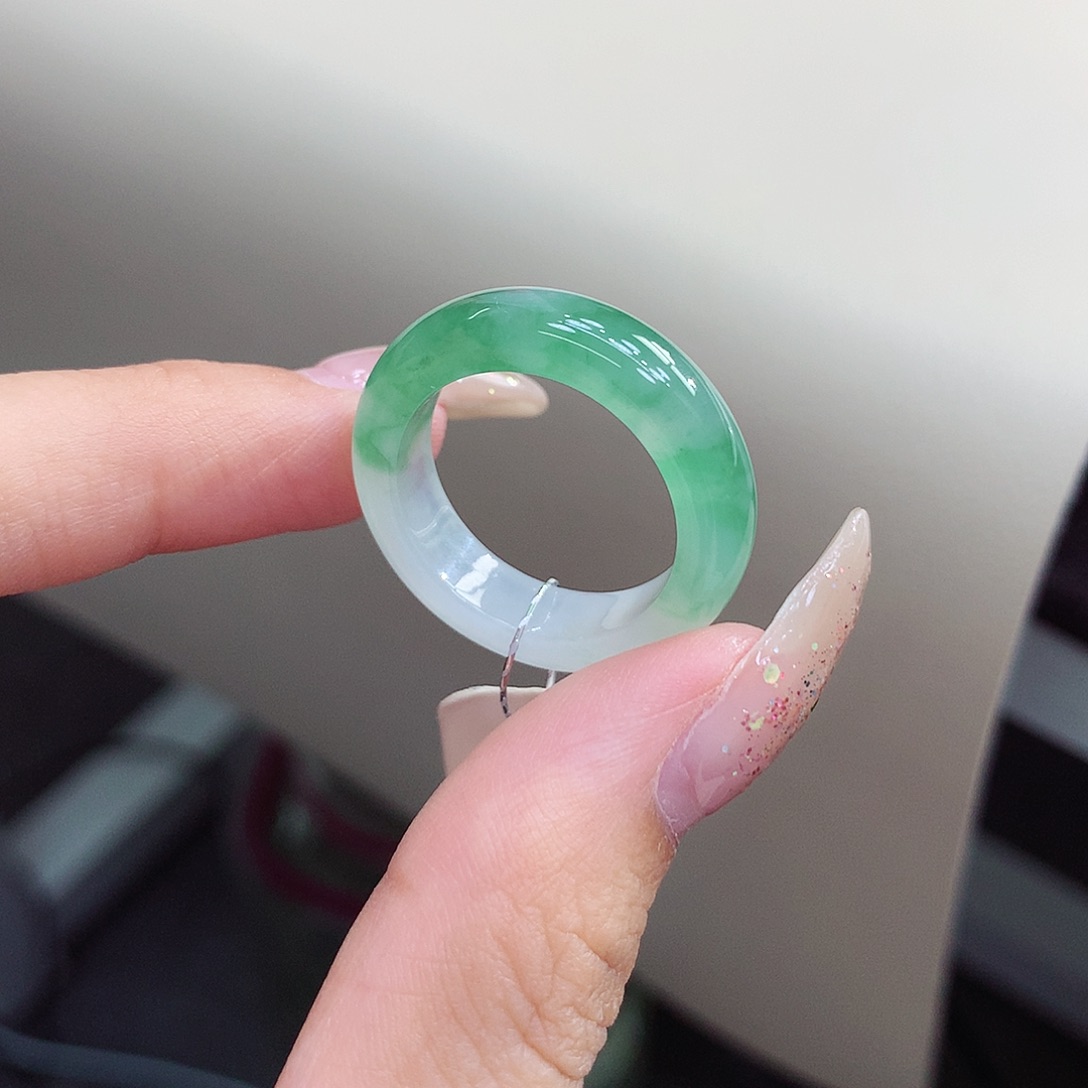 未镶嵌戒指翡翠17号