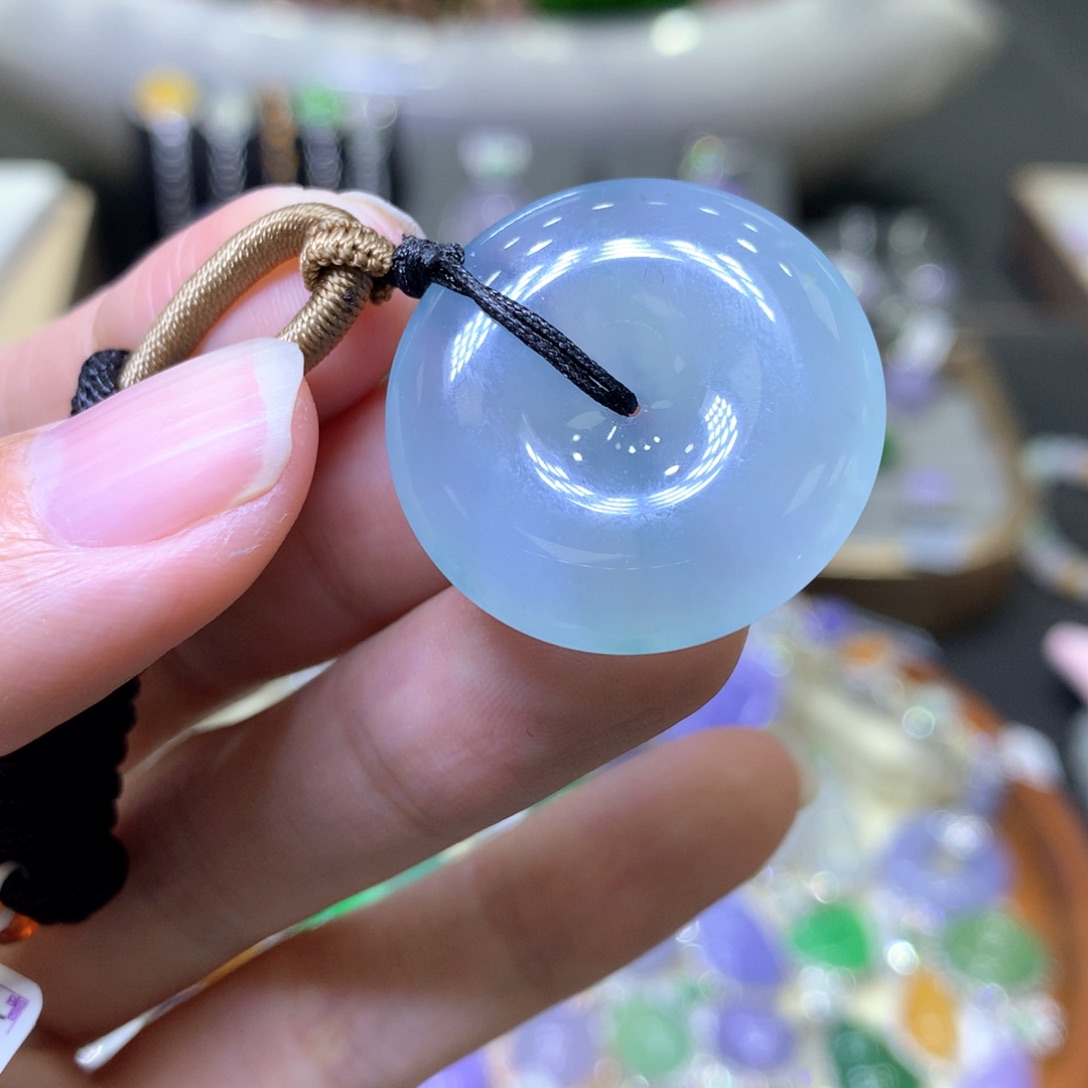 【闪购商品】翡翠颈饰未镶嵌翡翠吊坠项链