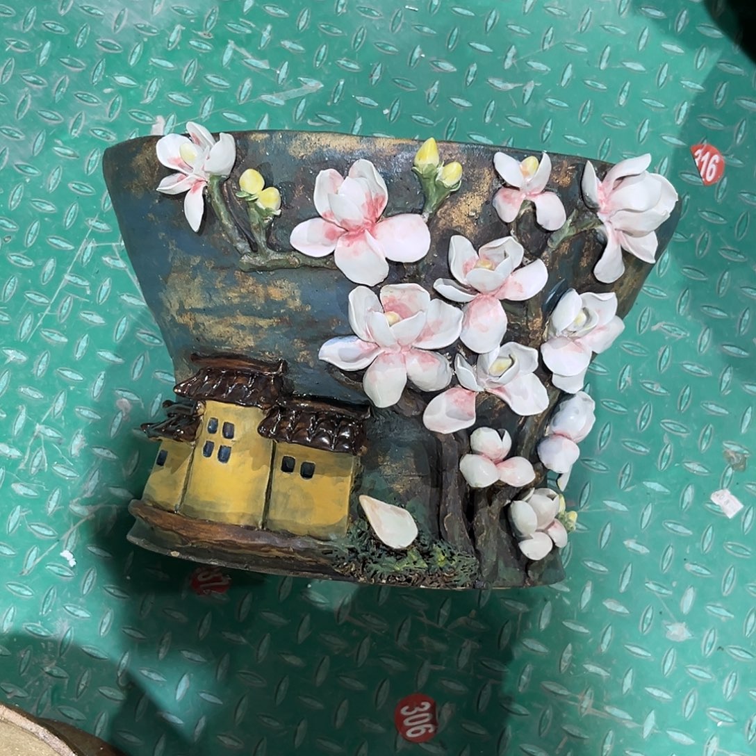 27 号陶然花器多肉植物手工花盆