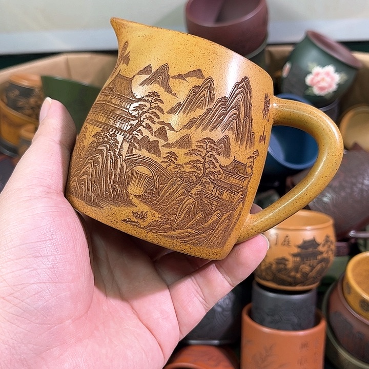 茶杯紫砂全手工紫砂主人杯