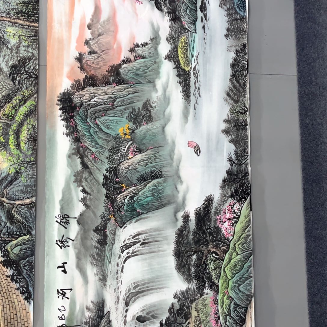 国画国画作品老师手绘