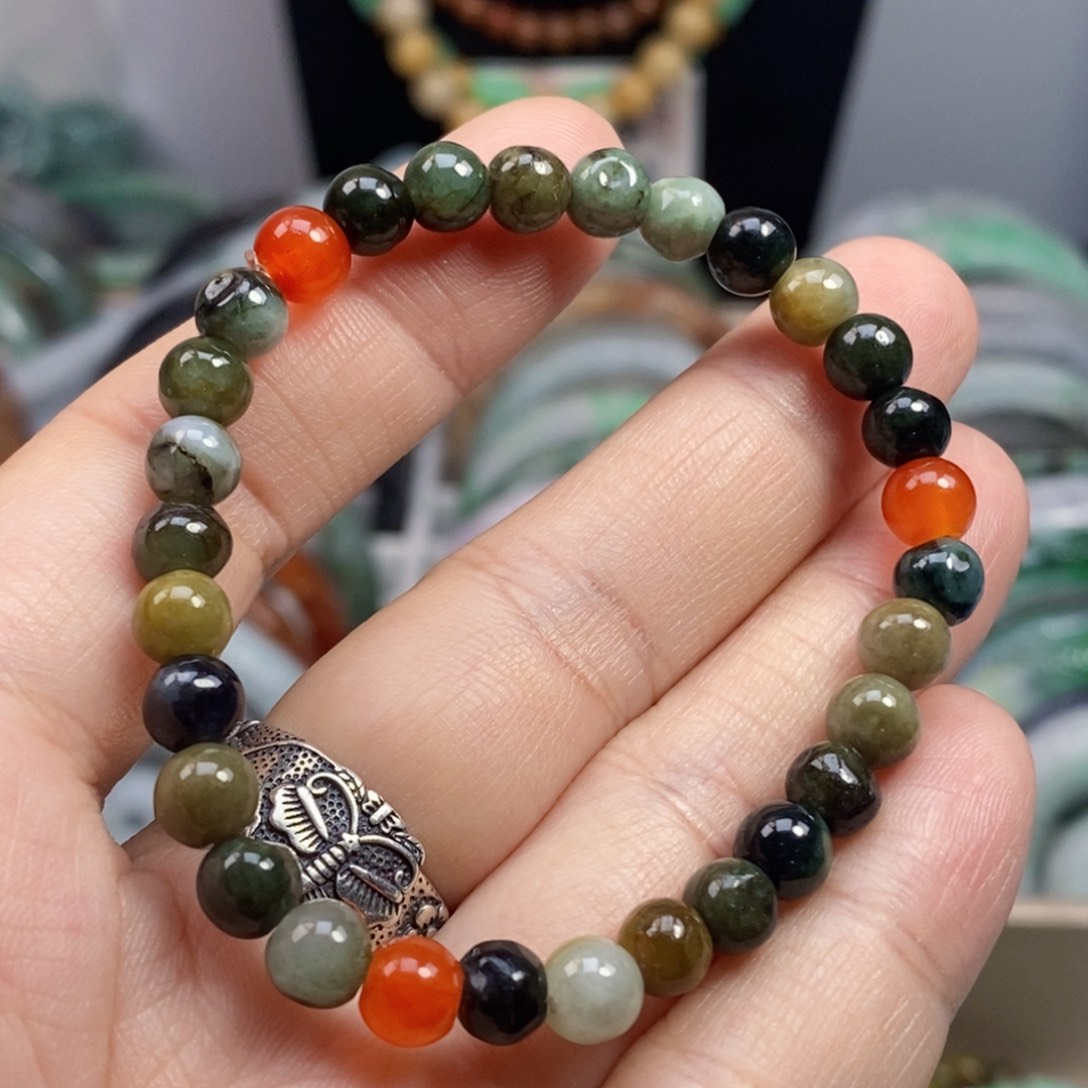 未镶嵌手串翡翠翡翠翡翠