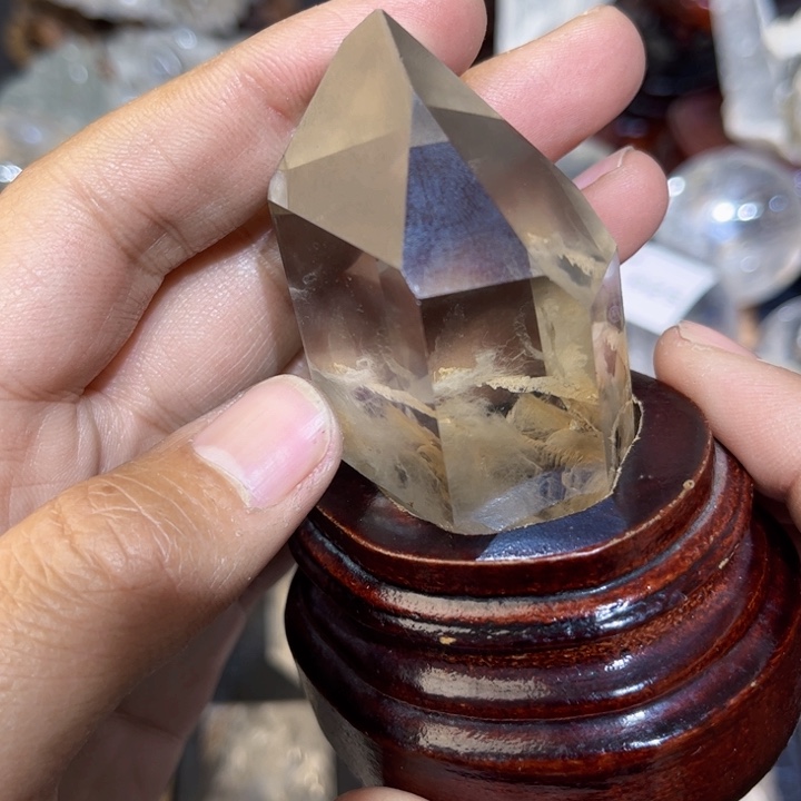 水晶摆件未镶嵌水晶柱