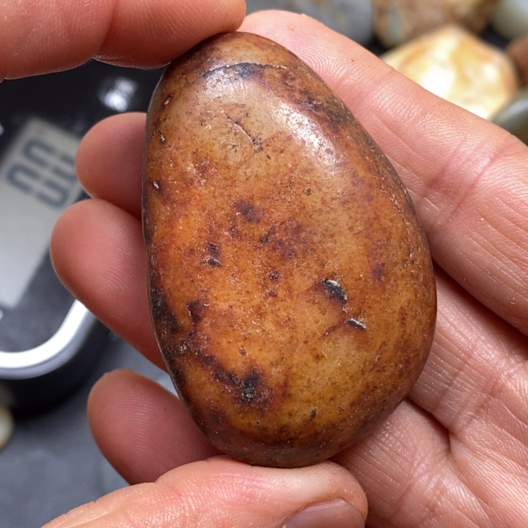 和田玉（糖玉）挂件未镶嵌