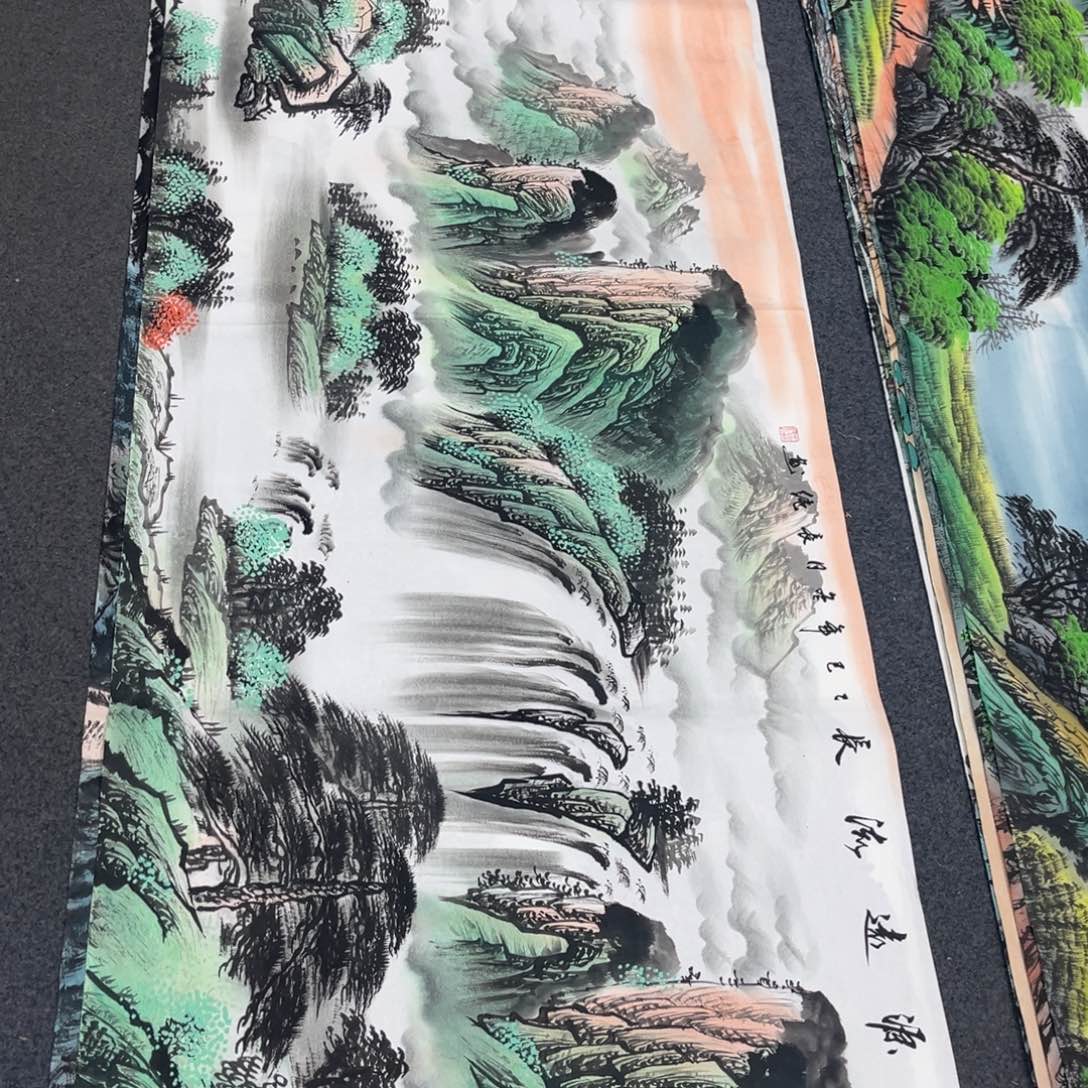 国画明月的直播间2