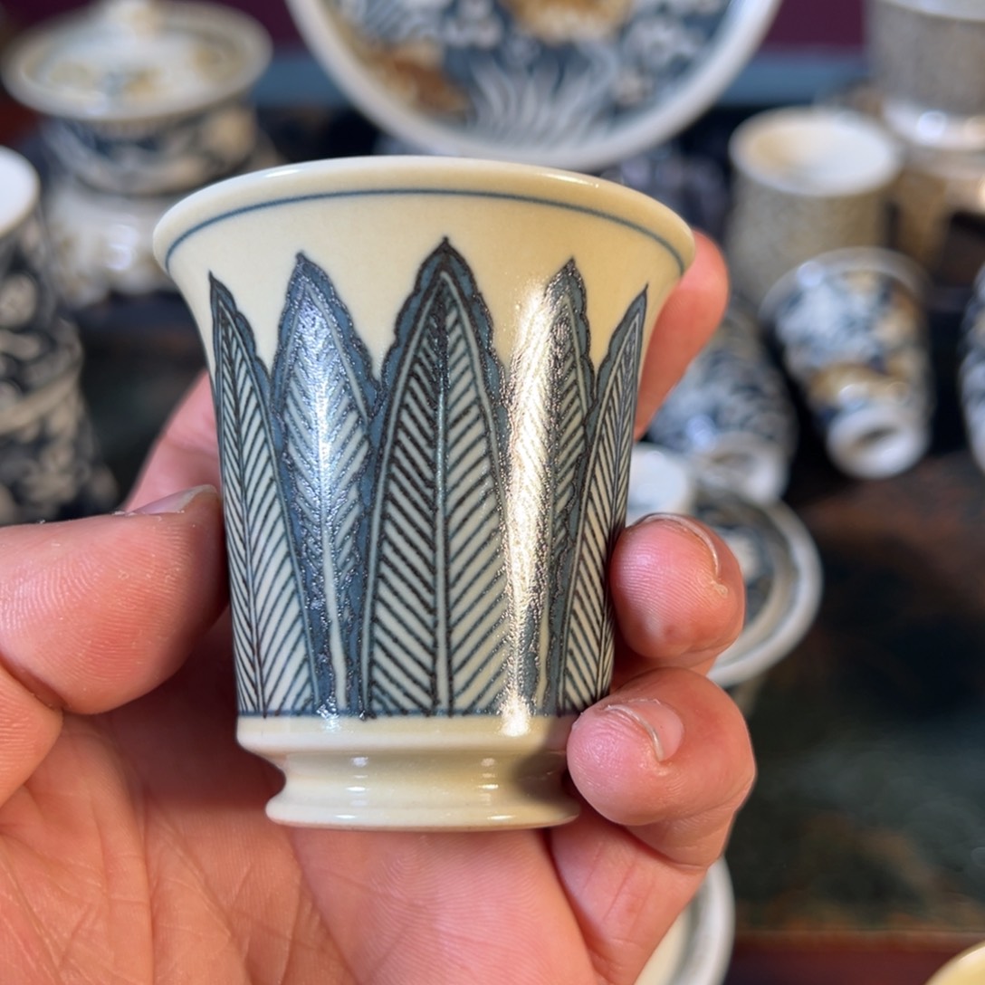 杯景德镇陶瓷杯子