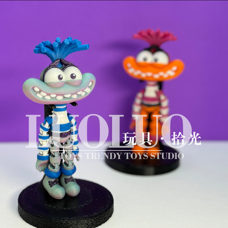 潮玩3D手办玩具挂件摆件/热卖爆款头脑特工队二次元手办焦焦挂件