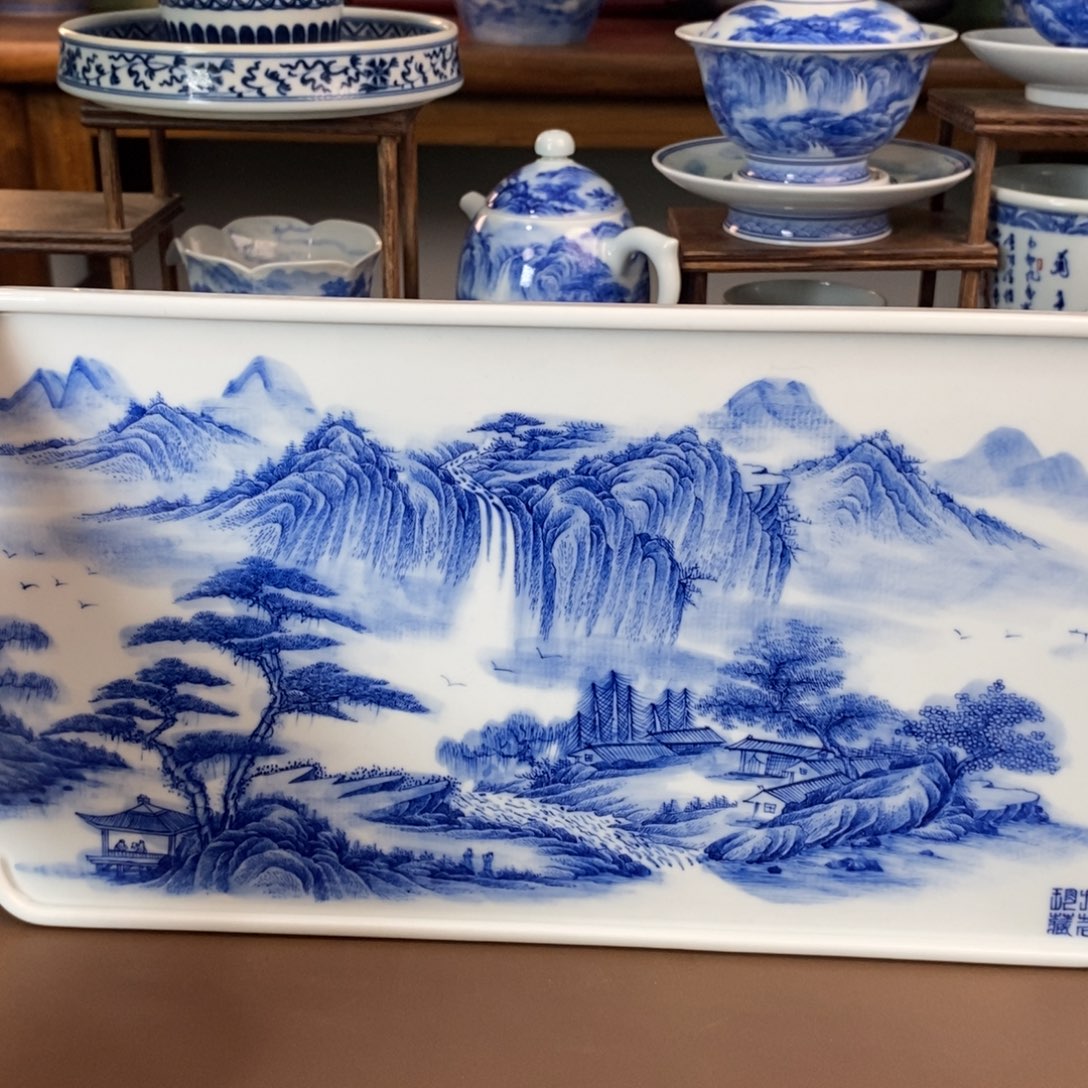 景德镇陶瓷手工手绘