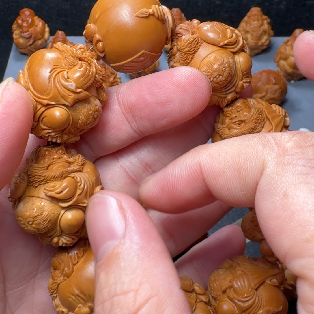 用***5手串/手链橄榄核钟馗