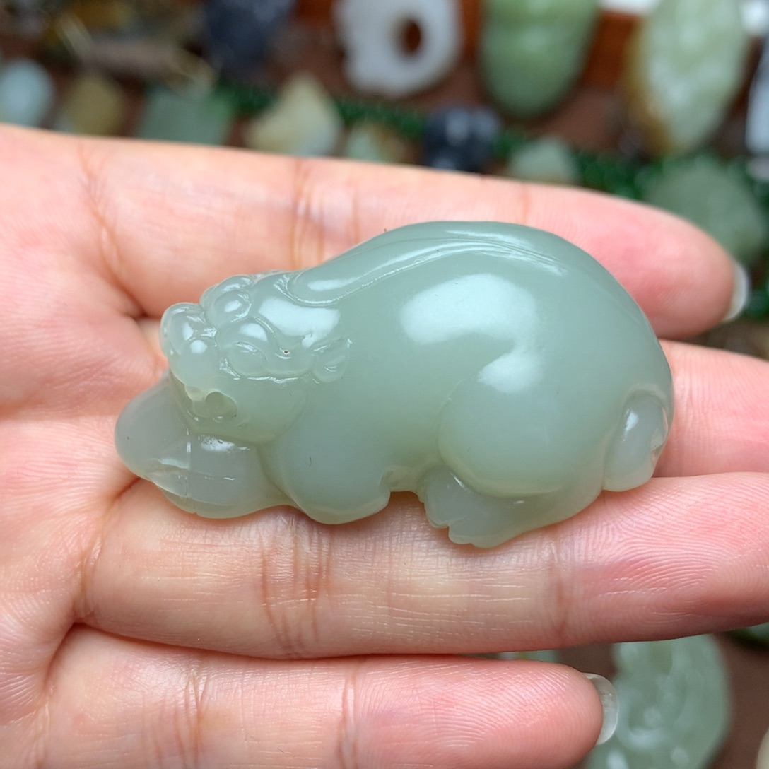 和田玉挂件未镶嵌