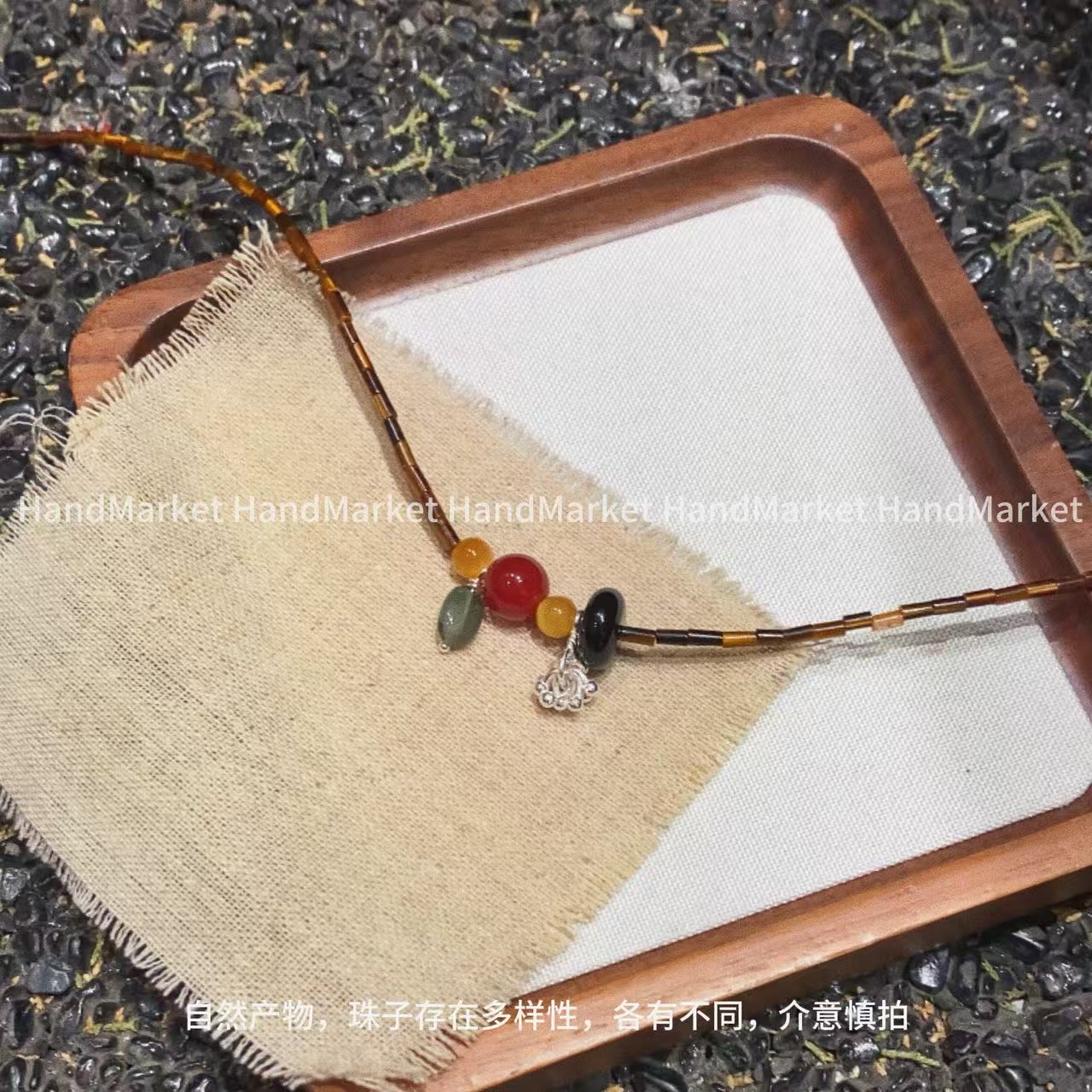 吊坠925银 JIUJIU【秋日果实】时尚百搭气质复古手工法式小众1125