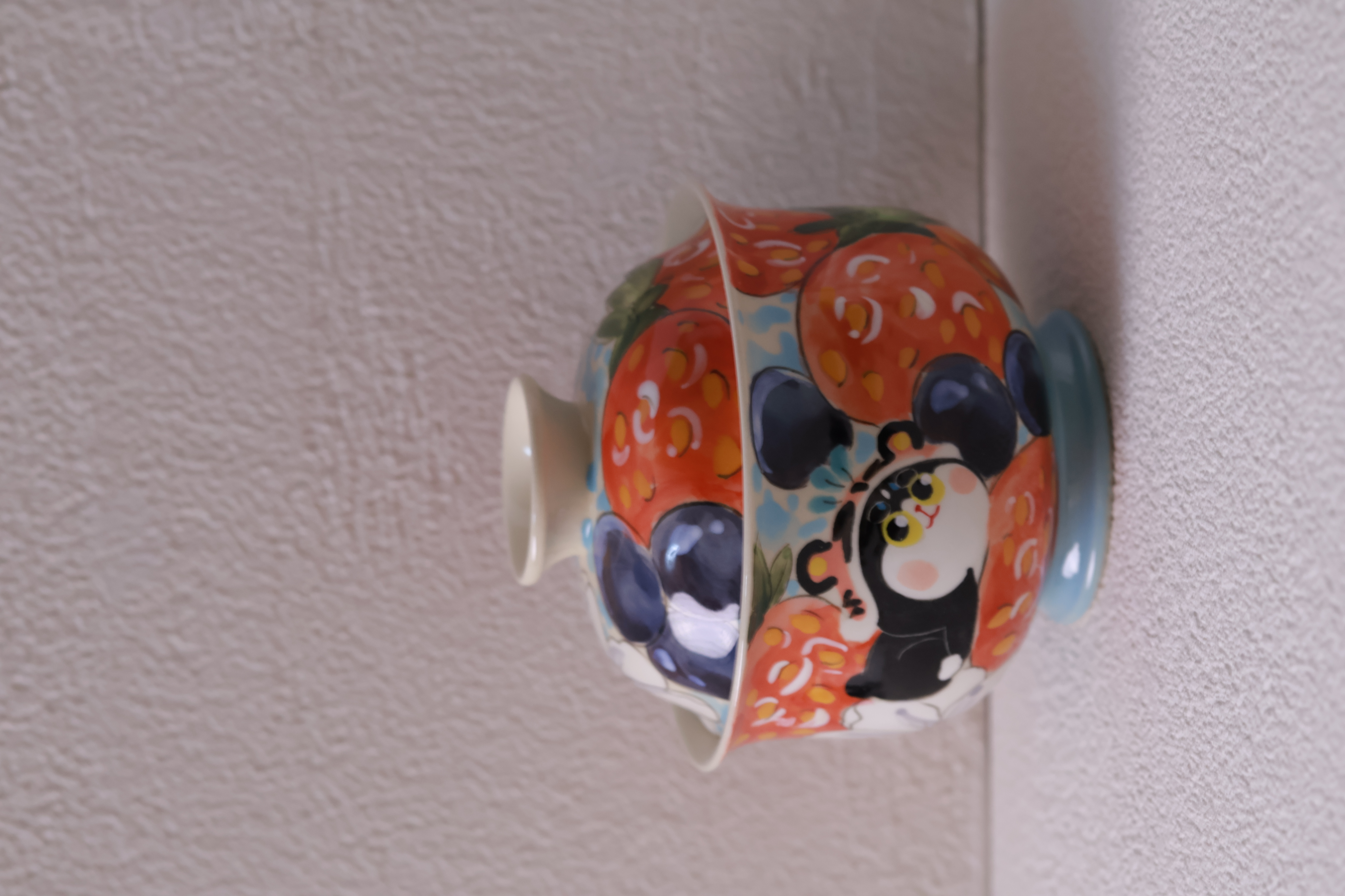 三亩水果蓝莓草莓盖碗