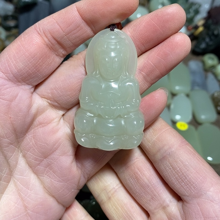 和田玉挂件未镶嵌