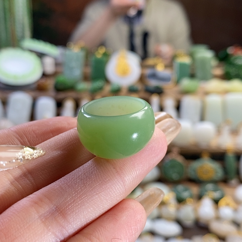 【闪购商品】和田玉戒指未镶嵌C****