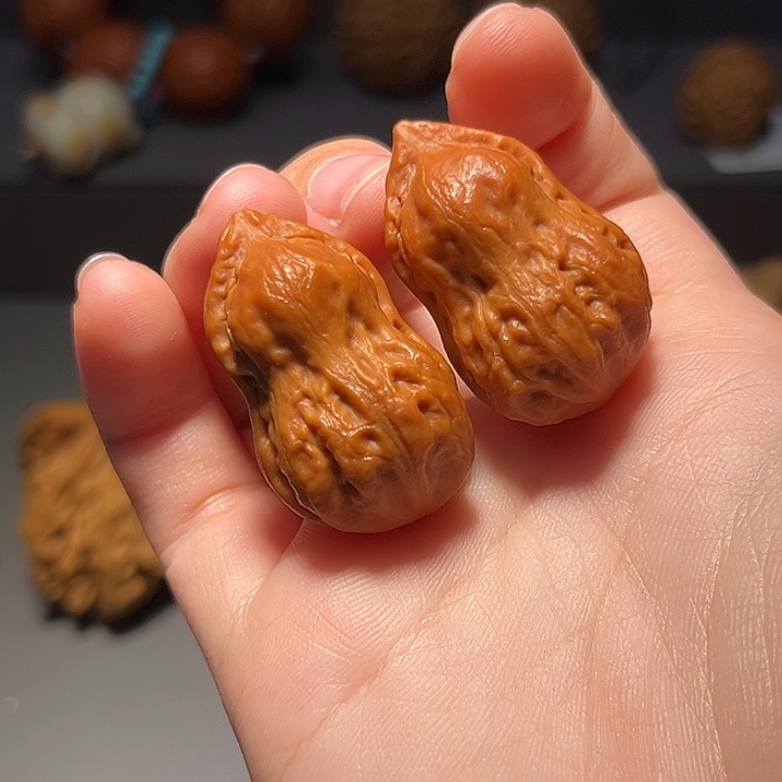 文玩核桃把件花生803