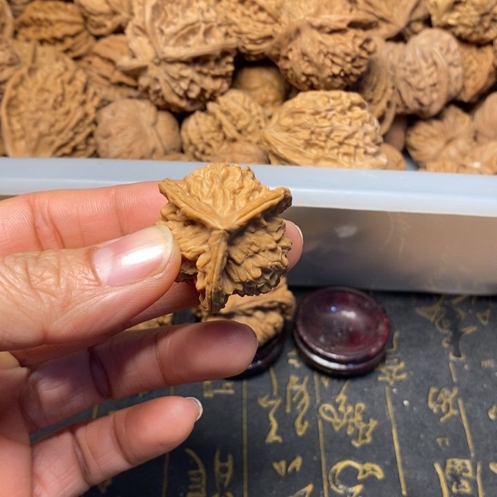 可***吉文玩核桃吊坠文玩核桃异形单只