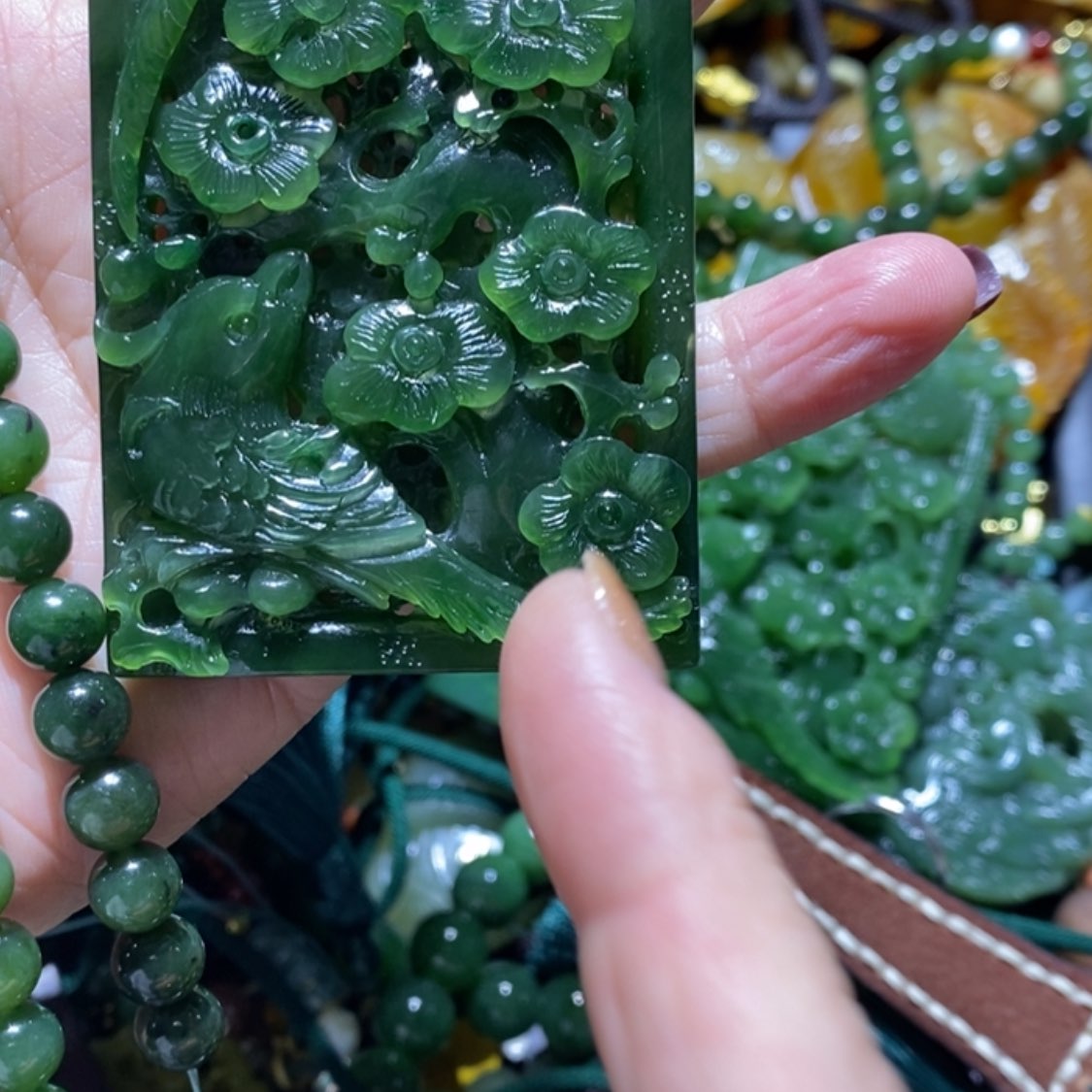 【闪购商品】和田玉颈饰未镶嵌胜*