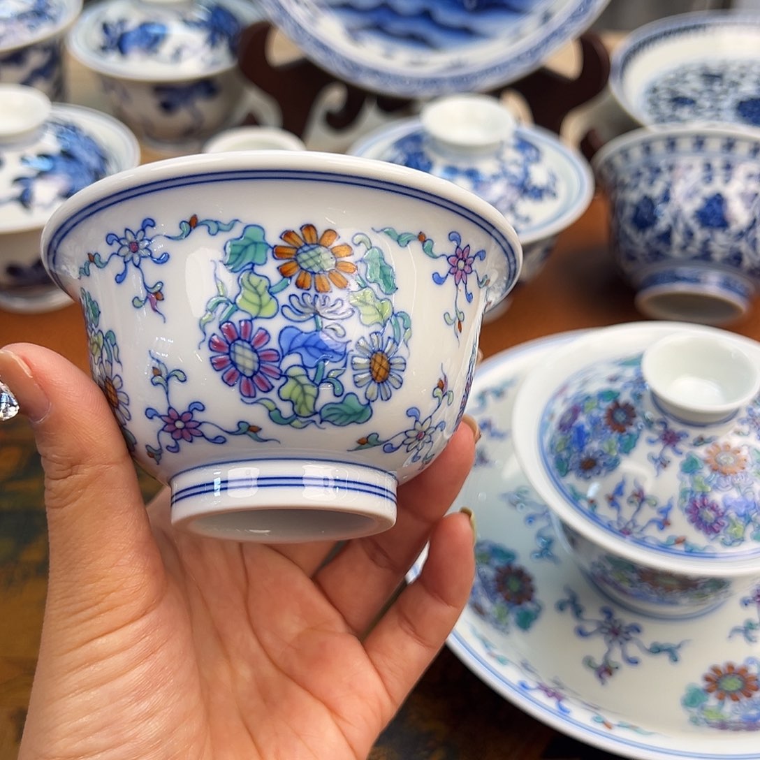 杯景德镇手绘主人杯