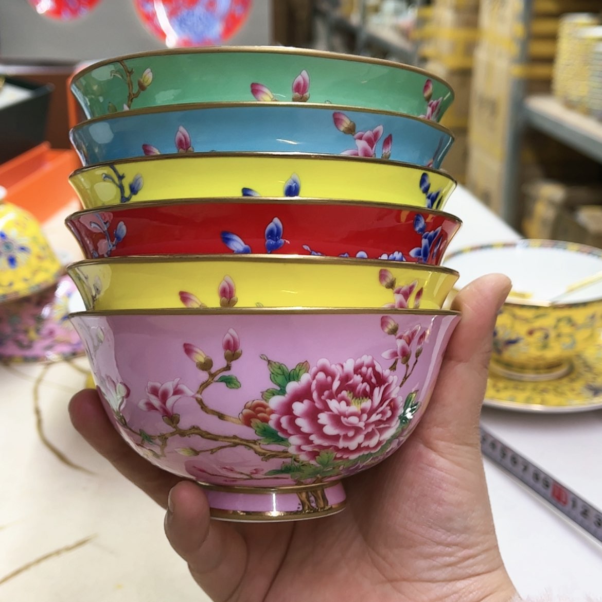 【闪购商品】骨瓷5英寸6混。。。。。。