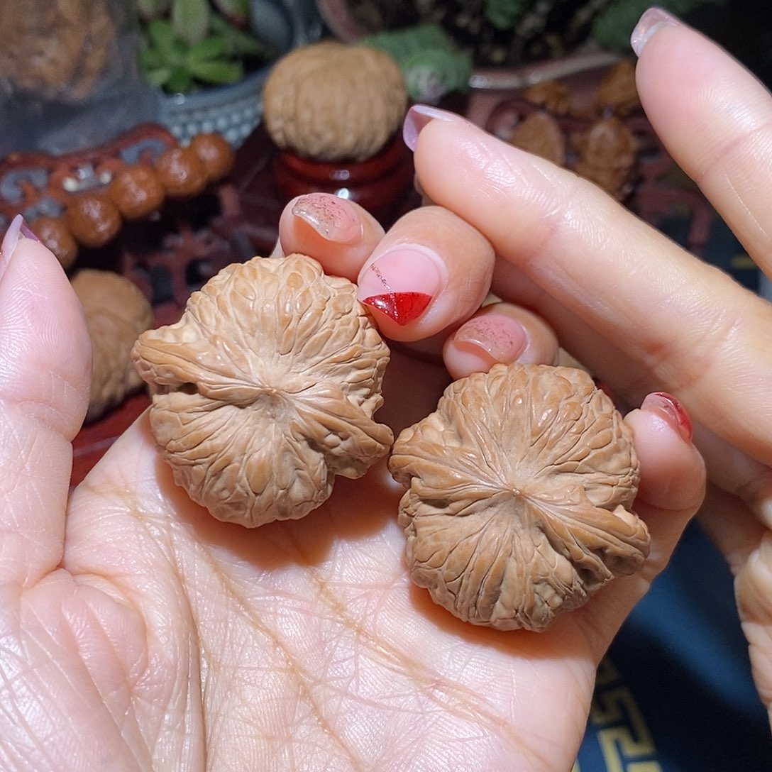 文玩核桃把件37.5战鼓