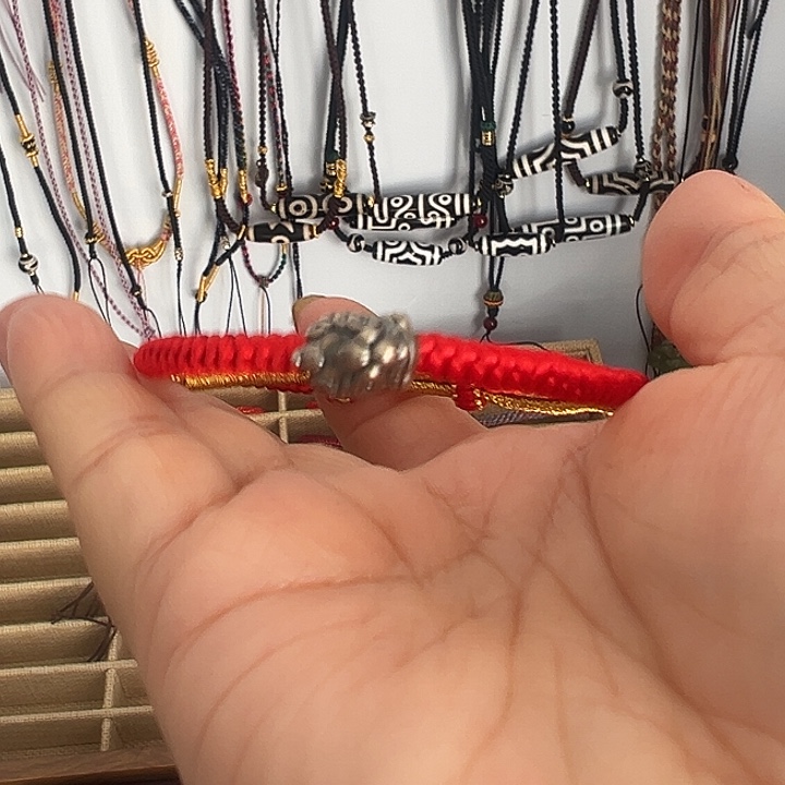 手工编织手链本历年银饰小马