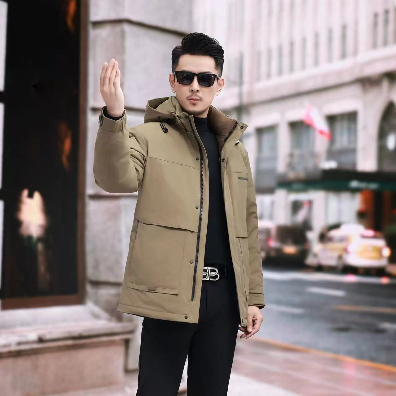 2-2026冬季男士商务休闲冲锋滑雪极寒系列男装